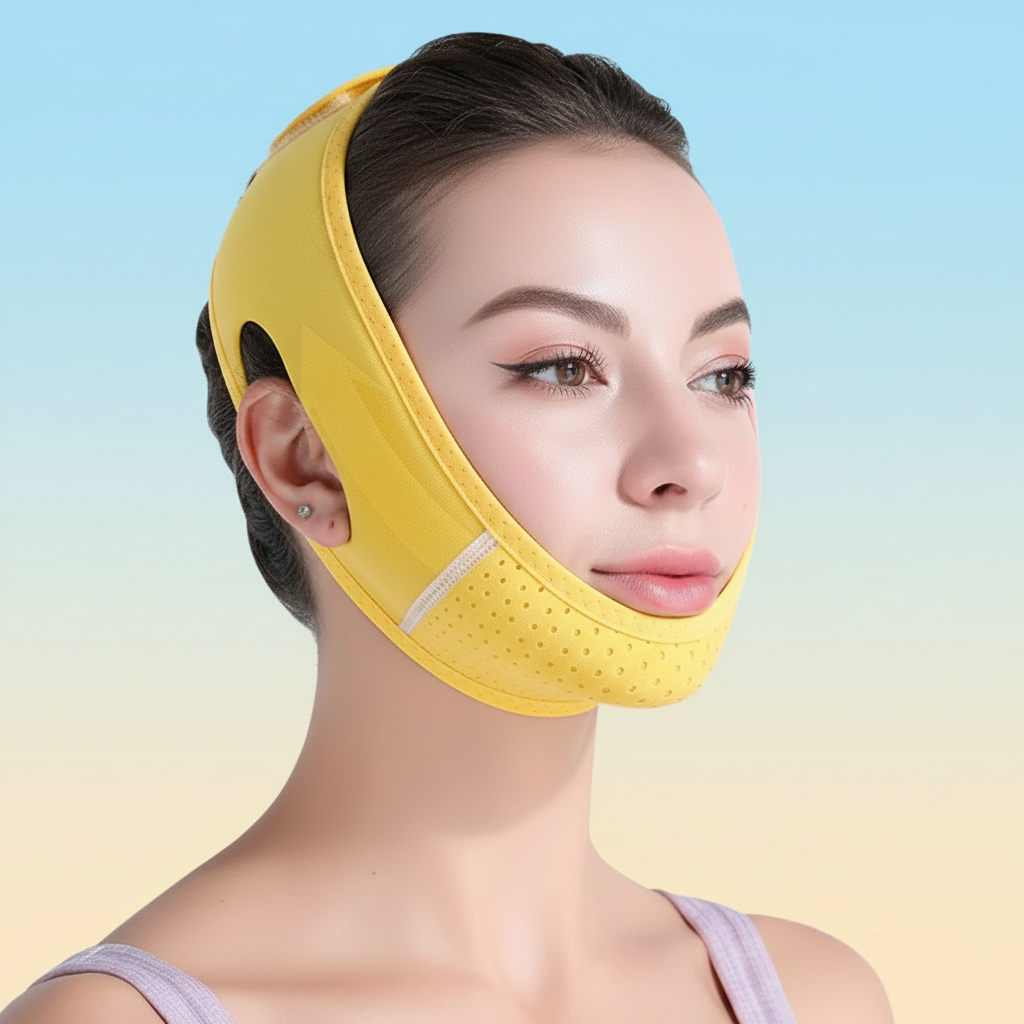 V Line Mask Amarillo - Luminarose Beauty