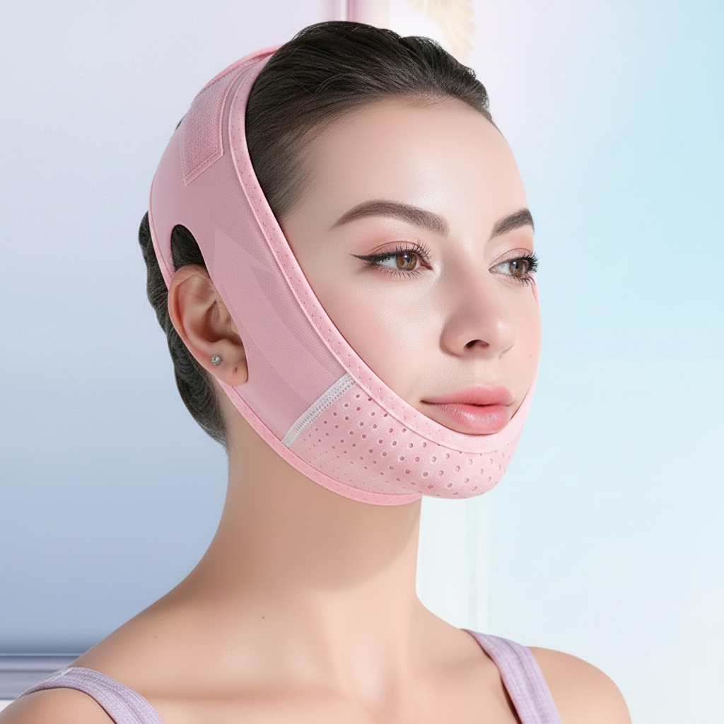 V Line Mask Rosa - Luminarose Beauty