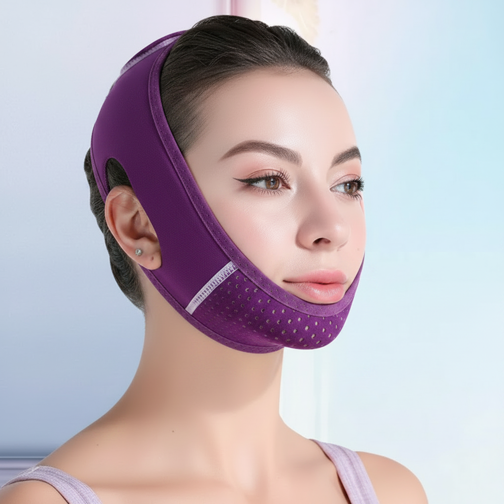 V-Line Lifting Mask Purple - Luminarose Beauty