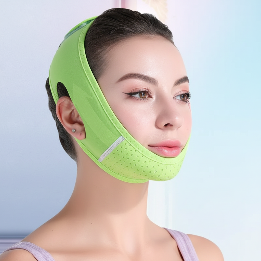 V Line Mask Verde - Luminarose Beauty